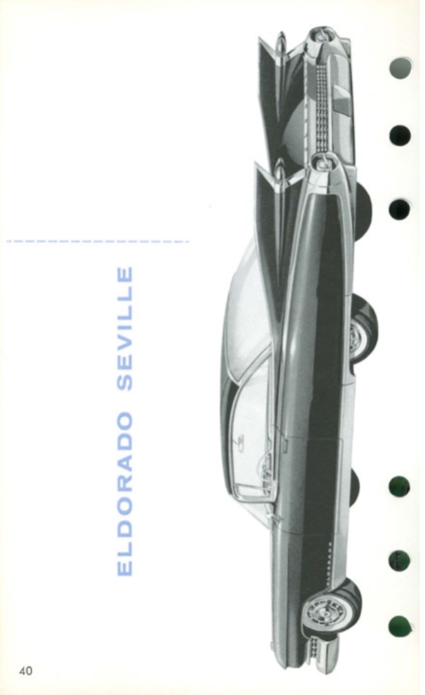 1959 Cadillac Salesmans Data Book Page 60